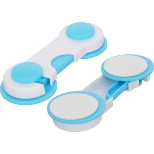 6/8/10Pcs Child Safety Cabinet Locks ABS Total Length 100/150mm Lock Distance 40/90mm