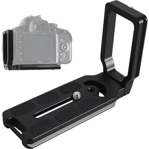 Quick release L plate vertical plate tripod area stand universal camera plate for the camera dslr tripod ball head