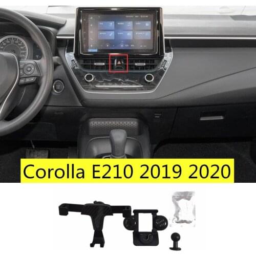 For Toyota Corolla E210 2019 2020 2021 Car Air Vent Mount Phone Holder for Mobile Phone Stable Cradle Smart Phone Stand