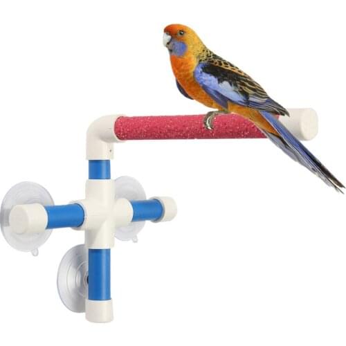 Pet Bird Toy Pet Parrot Standing Shower Perch Parakeet Bird Toy