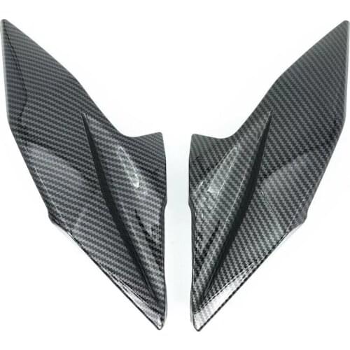 KAWASAKI 2013-2016 Z800 For Side Nose Headlight Cover Trim Fairing Carbon Fiber Color