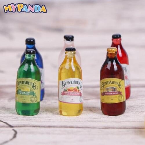 Various Style Mini 1/12 Dollhouse Miniature Simulation Whisky Wine Bottles Pretend Play Doll Food Drink Accessories