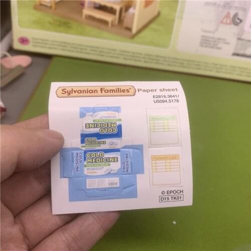 Geniune Sylvanian Doll Families Dollhouse Animal Figures furniture set clothes house food without package