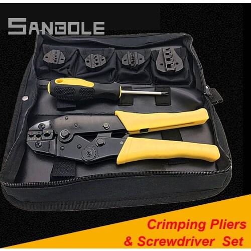 Hand Tool set Combination Pliers and Screwdriver For Crimping Cutting Stripping Wire Electrician Hand Tools Kit A30J