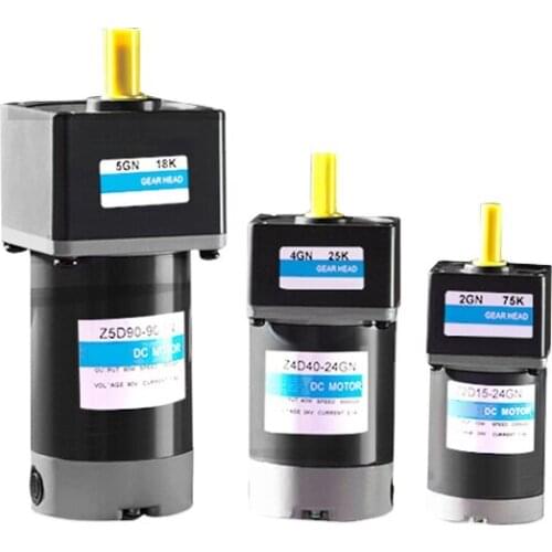 Low speed high torque 300W 80mm dc gear motor electric motor with reduction gear