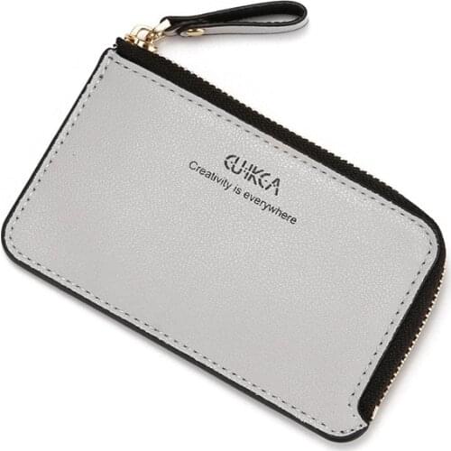 2021 New Zipper Zero Wallet Womens Simple Coin Short Card Clutch Bag Card Cover Handbag Designer Small Wallets Money Purse