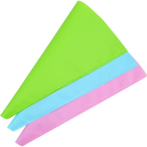 New Confectionery Bag Silicone Icing Piping Cream Pastry Bag Nozzle DIY Cake Decorating Baking Decorating Tools for Cake Fondant