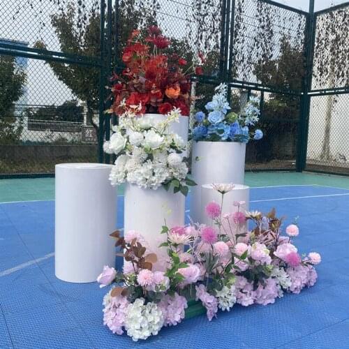 New Wedding Iron Cylinder Dessert Table 3-Piece Set Dessert Table Props Mori Style Wedding Balloon Party Welcome