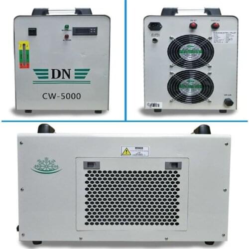 CW 5000 DG 220V/110V Water Chiller Cool 80W 100W 130W CO2 Laser Tube