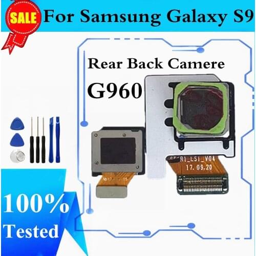 Original Camera For Samsung Galaxy S9 Rear Back Camera Module Flex Cable For Samsung G960 G960F Camera Replacement Repair Parts