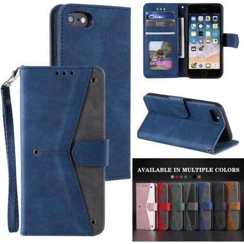 Vintage Flip Leather Case For iPhone 6 6S 7 8 Plus SE 2020 Wallet Card Cover For iPhone 12 11 Pro XS Max XR X Coque Funda Capa