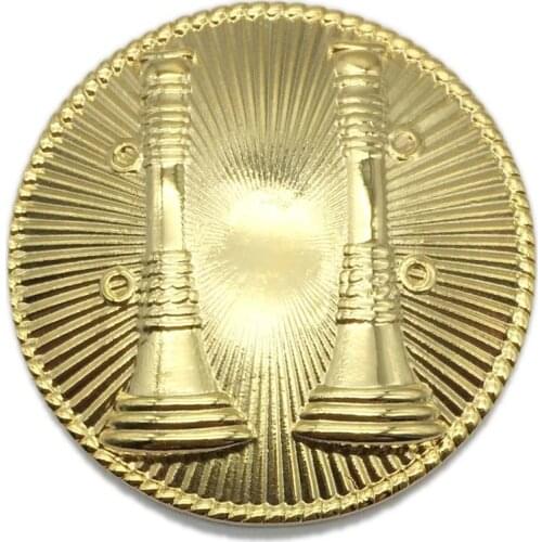 Lapel pins for promotional custom gold badges Hot Sale 3D Badge