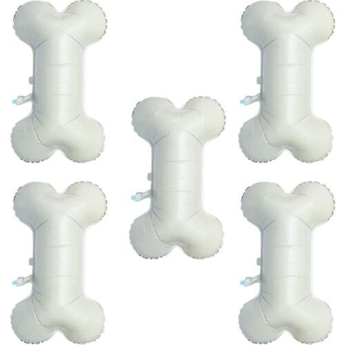 2/5pcs Aluminum Foil Balloons Bone Shaped Mylar Balloon Party Favor Party Supplies For Bachelor Party Big Bone Aluminum Balloon