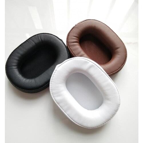 50% Off 1 Pair Faux Leather Soft Velvet Earpad Cushion Replacement Headphone Accessory