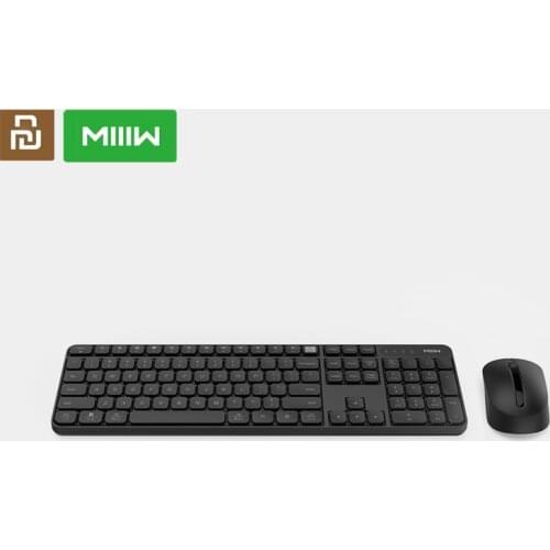 Youpin miiiw wireless office mouse and keyboard set Windows/MAC One-button switching Easy to use light business simple design