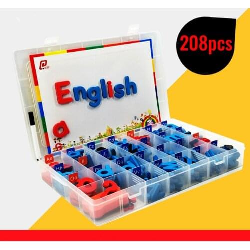 Children Educational Toys Magnetic Letters Stickers English Teaching Aids Early Education Series English Alphabet Magnets Gift