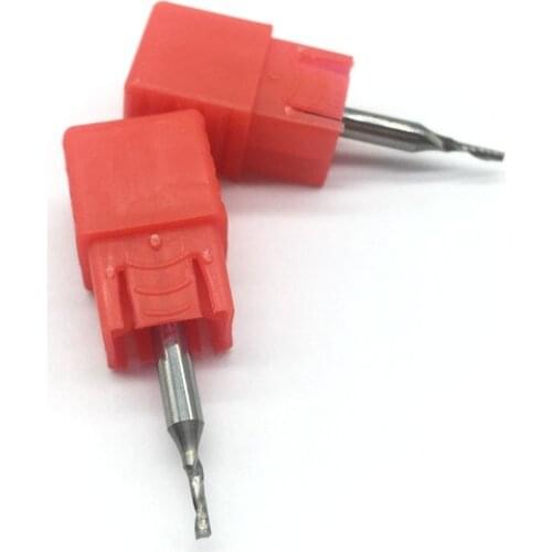 1PC One Flute d1.5x6 1.5mm 6mm long Wood Milling Cutter high quality PVC Carbide Engraving Cutters CNC router bits acrylic