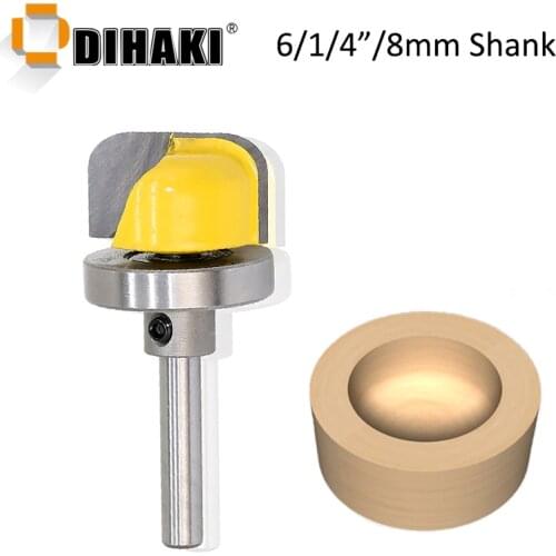 6mm/6.35mm/8mm Shank Bowl & Tray Template Router Bit Bowl Router Bit Wood Cutting Tool Woodworking Router Bits Milling Cutter