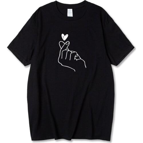 T-shirt Men Harajuku Fashion Love t shirt Women Casual Short Sleeve Tshirts Tracksuit Male Tops Tee Shirt Japan Street Clothes