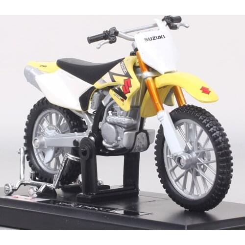 1:18 scale Childs mini SUZUKI RM250 RMZ250 metal model motorcycle dirt bike toys race Enduro Diecasts & Toy Vehicles Motocross