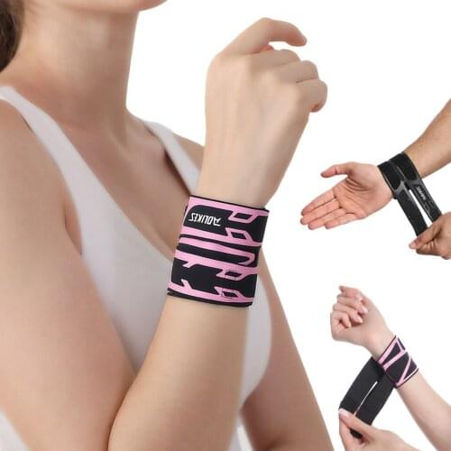 KoKossi 1PCS Thin Gym Wrist Wraps Wristband Bandage for Basketball Fitness Tennis Equipment Hand Wrist Support Carpal Tunnel