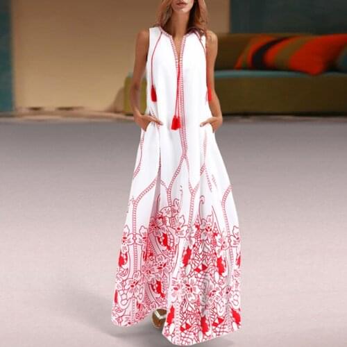 MLUOLANC Red Summer Dresses