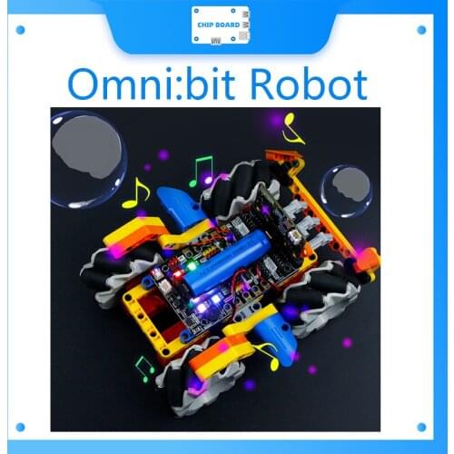 Yahboom Microbit Omnidirectional Education Programming Omni:bit Robot