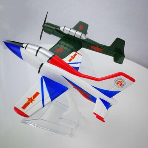 16CM Airplanes Junior trainer aircraft Model China CJ-6 JL-8 Air Force Performance Plane Model Resin Diecast Collectible