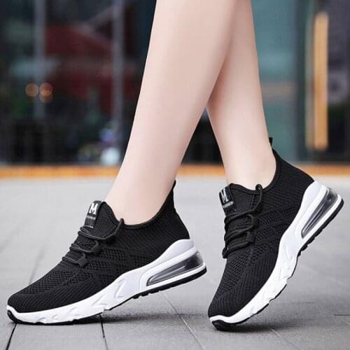 Autumn Womens Sneakers Summer Mesh light Chunky Trainers Lace Up Female Platform Designer Sneakers Women Sport Running Shoes