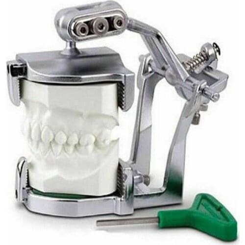 1-5pcs Dental Lab Adjustable Articulator Magnetic Teeth Model Articulators Full Mouth A2 Type Green Color