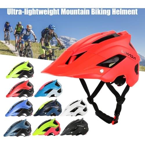 Lixada Bicycle Helmet Men Women Sports Protective Helmet 13 Vents MTB Bike Helmet Integrally-molded Mountain Cycling Equipment