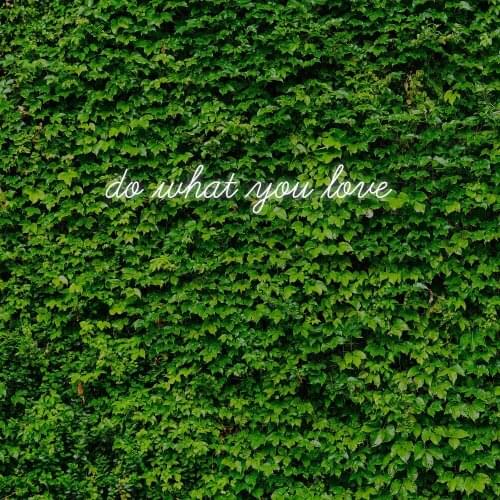 Custom 12V Led Neon Signs Light for do what you love Acrylic Home Room Wall Decoration Ins Party Wedding Signs