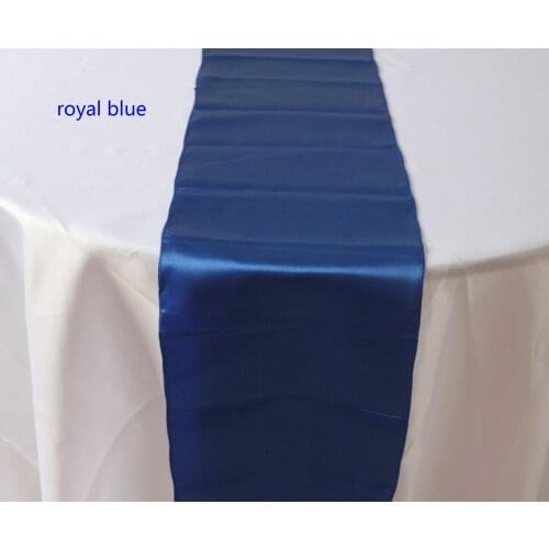 Hot Sale 12"×108“ Satin Table Runner Wedding Decoration/Party Decoration/Wedding Party Supply