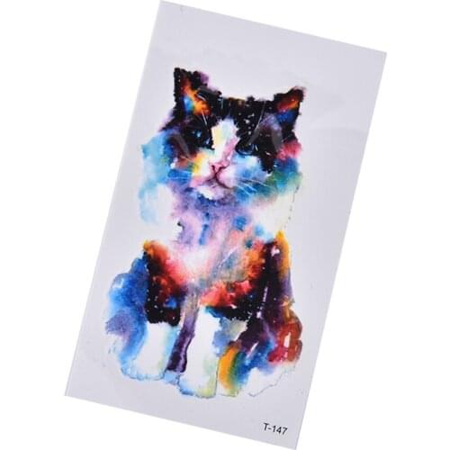 Waterproof Body Art Tools Sexy Cat Design Temporary Fake Face Sticker Make Up Masquerade Tattoo Stickers