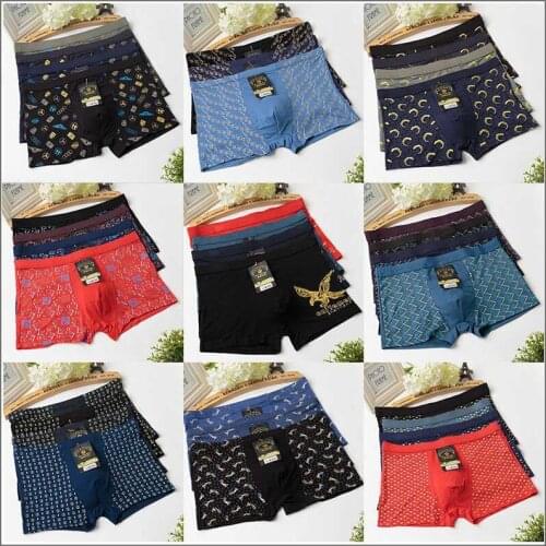 Prints Underwear Trucks Boxer Underpant Panties Homewear Underpants Shorts XXL-5XL 6XL 7XL 10 Packs Free Shipping