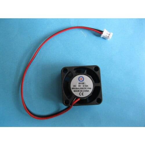 40 Pcs Brushless DC Cooling Fan 5V 2510S 5 Blades 25x25x10mm