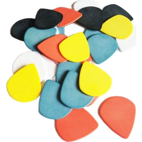 Free Shipping Delrin 1.5mm Extra Heavy Guitar Picks Teardrop JAZZ Shape with Mixing Colors