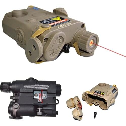 FMA AN/PEQ 15 Style Battery Case Box with Red Laser Tactical PEQ-15 Case Box New Version tb486