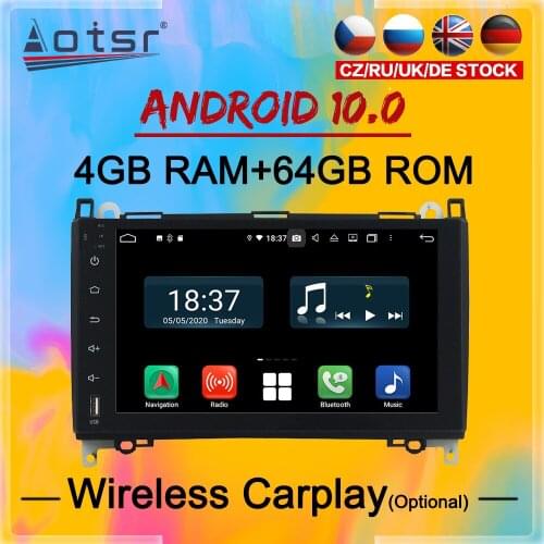For Benz A-W169/B-W245 Android Multimedia Radio 2005-2011 Car Autoradio Player cassette recorder Head unit GPS Navi Stereo Audio