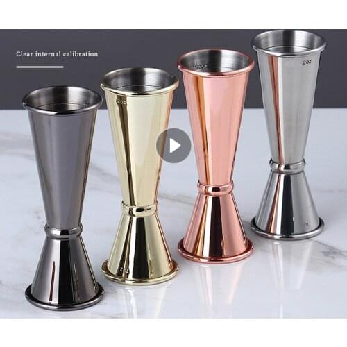 Measuring Cup Tools Bar Measure Cocktail Jigger Japanese Design Double Spirit Measuring Cup Bartender Bar Accessories Supplies