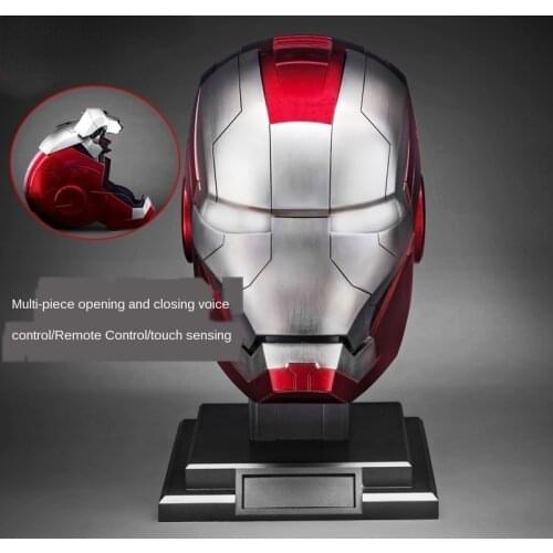 Customizable high-end deformable helmet, supporting English 1-1, suitable for iron man MK5, voice control