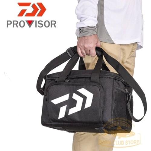 2021 New Fishing Tackle Bags Multifunctional Waist Pack Fishing Lures Gear Storage Bag Single Shoulder Crossbody Bags FishingBag