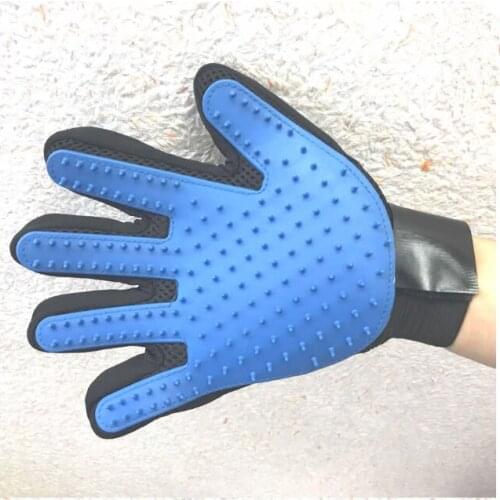 Glove for cats pet grooming glove cat hair glove pet brush glove cat Grooming deshedding touch comb right/left hand