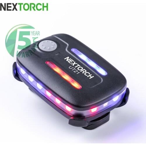 Police LED Flashling Warning Strobe Shoulder lights UT21 Rechargable Safety Clip Lamp for Rescue,Traffic Guidance,Police