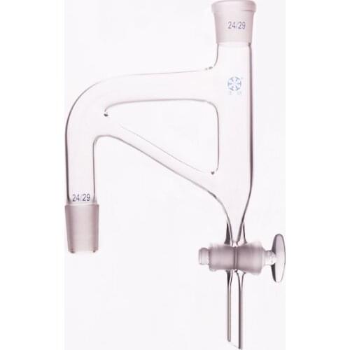 Oil Water reflux separator with glass piston valve 24/29,Oil Water Decanter Separator with Glass Stopper Distillation