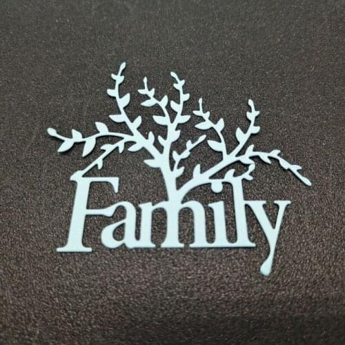 68UE Family Metal Cutting Dies Stencil DIY Scrapbook Album Paper Card Template Mold
