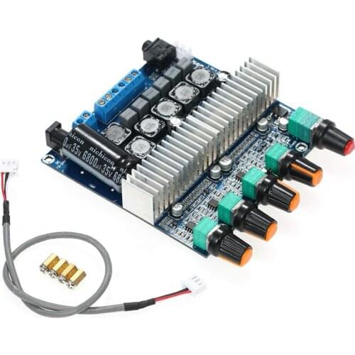 TPA3116 2.1 Subwoofer Bluetooth Amplifier Digital Audio Board 50W*2+100W Bass AUX For 2.1 Bluetooth Speaker