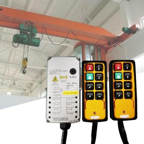 YU-6A Industrial Remote Control Anti-fall Good Anti-interference Ability Fireproof Radio Switch Receiver Controller for Crane