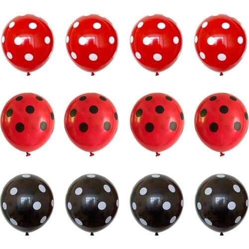 20pcs 12 Inch Polka Dot Latex Balloons baby birthday Wedding Decoration Supplies Party Baby Shower Supplies Balloons Multicolor