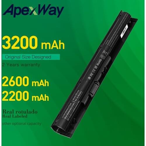 14.8V Laptop Battery VI04 For HP ProBook 440 445 450 455 Series HP Pavilion 15 17 Series HSTNN-DB6I HSTNN-DB6K HSTNN-DB6J 4 Cell